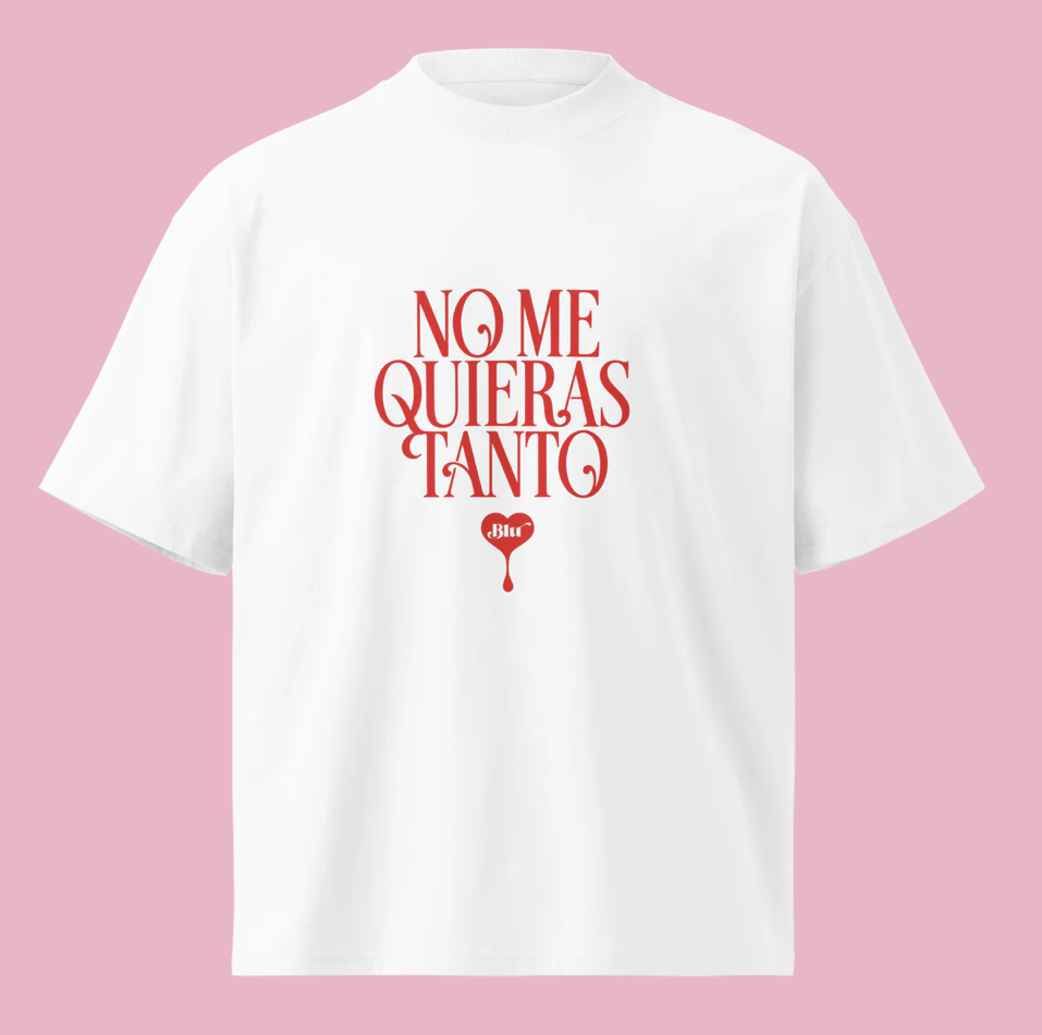 Camiseta QUIEREME MEJOR blanca - Adriana Blu Tienda